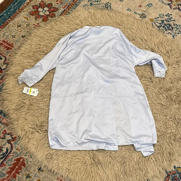 NWT Flora Nikarooz robe and silky pajama set medium - Picture 6 of 8